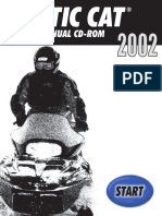 2002 Arctic Cat Pantera 600 EFI SNOWMOBILE Service Repair Manual PDF