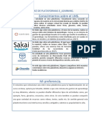 Matriz de Plataformas E - Learning