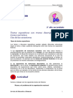 Texto Expositivo Uso de Los Conectores PDF