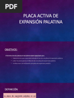 Placa Activa de Expansion Palatina