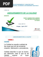 Aseguramiento de La Calidad PDF