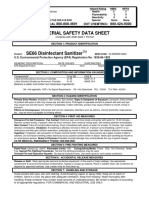 Material Safety Data Sheet: Medical Dot Chemtrec