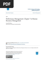 Performance Management - Chapter 7 in Human Resource Management