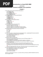 Answers To Multiple Choice Questions