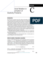 Appendix C Tensor Indicial Notation in The Approximation of Elasticity Problems 2013 The Finite Element Method Its Basis and Fundamentals Seventh Edit