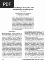 Vibration Welding of Thermoplastics. Part I: Phenomenology of The Welding Process