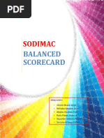 Trabajo de Balanced ScoreCard Sodimac PDF