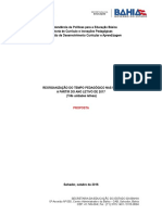 Reorganização Do Tempo Pedagógica - 3 Unidades - Fundamentos