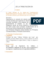 Base Legal de La Tributación en Venezuela