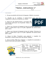 Ficha Textos Instructivos 1