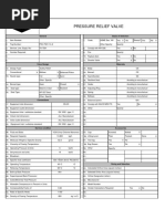 PressureReliefValves Specs