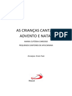 As Crianças Cantam Advento e Natal PDF