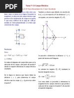 TAREA T-1.5 Campo Electrico Ejercicio 21.47 Fisica Sear 12 Ed