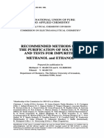 Recommended Methods For Purification Solvent PDF