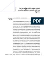 Una Antropología de La Gratuidad Prácticas Caritativas y Políticas de Asistencia Social en Argentina Laura Zapata PDF