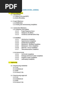 Project Work Break Down System - General