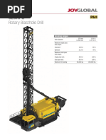 Rotary Blasthole Drill: General Specification