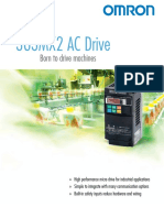 3G3MX2 AC Drive: Born To Drive Machines