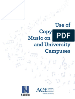 Music Use of Copyright PDF