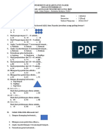 Soal Matematika SD Kelas 1