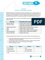 (4 Basico) América y Sus Recursos Naturales