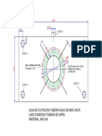 Caja de Flotacion Tuberia de Agua de Mar Lado Conexion Tuberia de HDPE