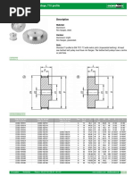 10 Datasheet 14825 Toothed Belt Pulleys T10 Profile - en PDF