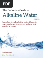 Guide To Alkaline Water