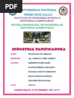 Industria de La Panificación Word