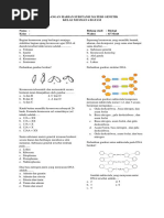 Ulangan Harian Substansi Materi Genetik