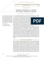 Electrolyte Disturbances in Patients With Chronic Alcohol-Use Disorder