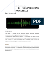 Codifica e Compressione Dell'Audio Digitale