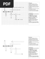 Crucigrama Dinámica