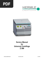 Hermle Z-306 - Service Manual