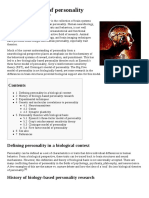 Biological Basis of Personality PDF