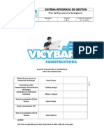 Plan de Evacuación y Emergencia Obra