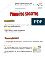 Primeiros Socorros-3ºano