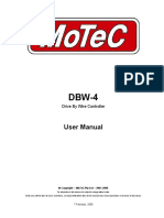 DBW 4 Manual