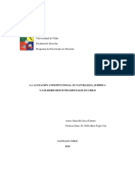 La Acusación Constitucional Su Naturaleza Jurídica y Los Derechos Fundamentales en Chile