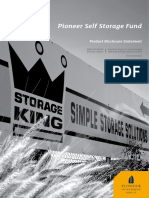 Pioneer Self Storage Fund Oct 15 PDS