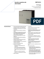 1MRK504007-BES-A-es RET 316 4 Proteccion Numerica de Transformador PDF