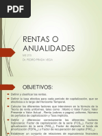 4 - Cuarta Semana - Rentas o Anualidades