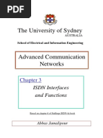 The University of Sydney: ISDN Interfaces and Functions