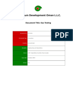 PR-1154 - Gas Testing Procedure