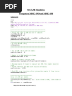 MATLAB Simulation Comparison MIMO-SVD and MIMO-SM