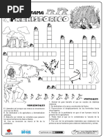 03 Crucigrama Prehistorico PDF