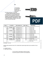 Connectors and Cable Assemblies: Group A-I Tek P/N Mil. Connect. No. Max. Temp. Cable Wiring