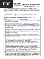 International Student Checklist: Applying For Your Tier 4 Visa