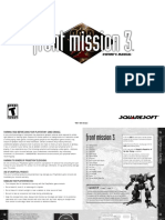 Front Mission 3 - Manual - PSX