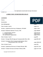 Britishdiplomatsdirectory PDF